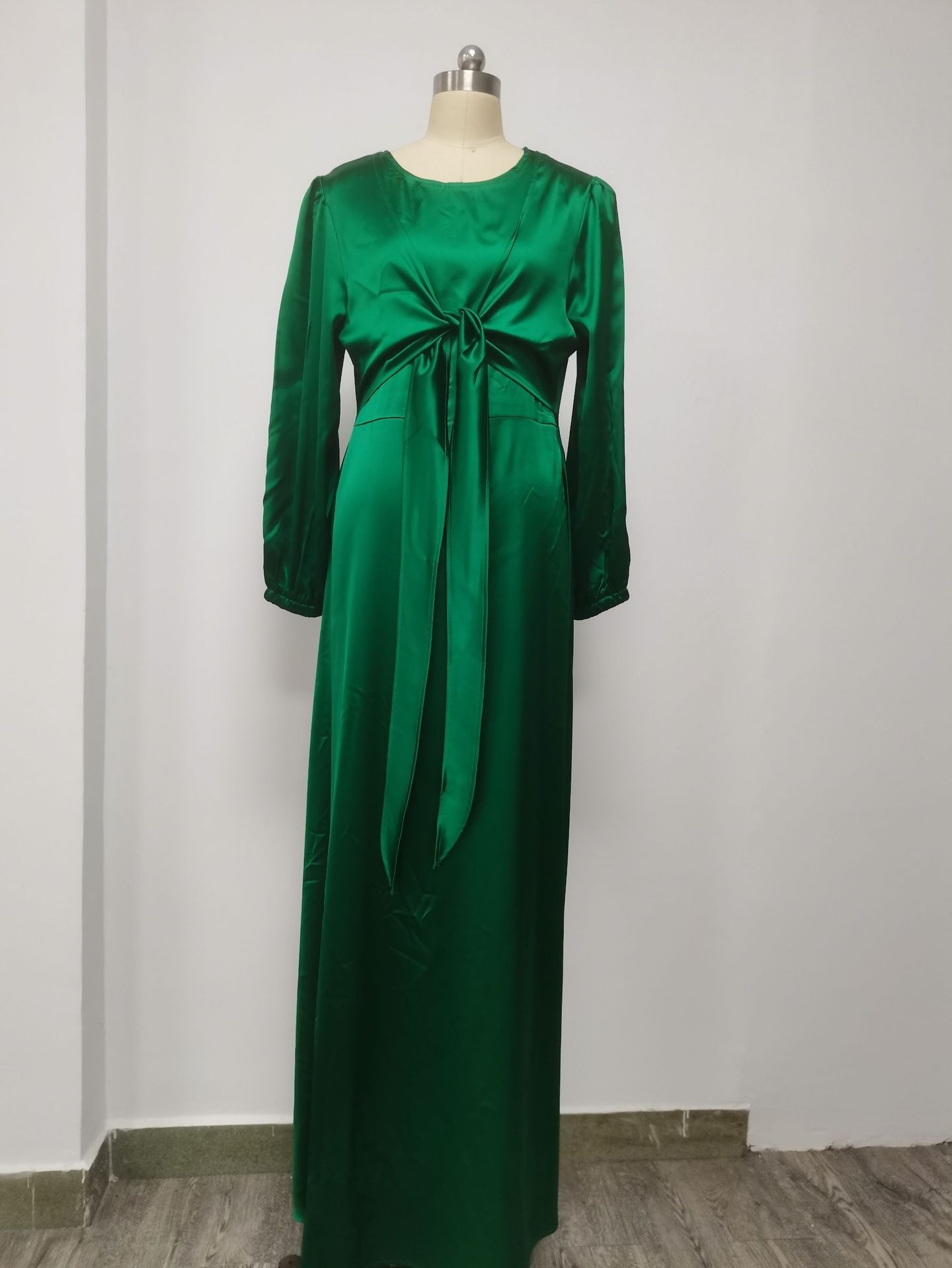 Women’s Satin Ramadan Eid Kaftan Dress