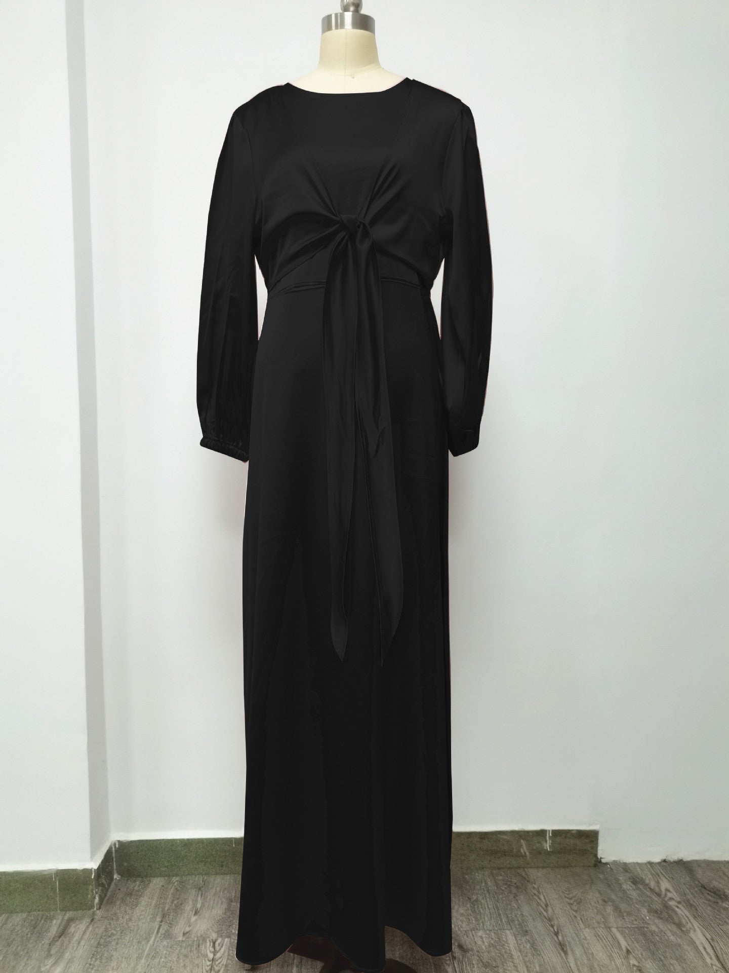 Women’s Satin Ramadan Eid Kaftan Dress
