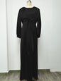 Women’s Satin Ramadan Eid Kaftan Dress