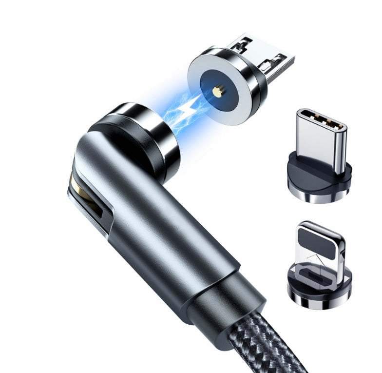 Magnetic Charging Cable with Fast Charging and Dust-Proof Design