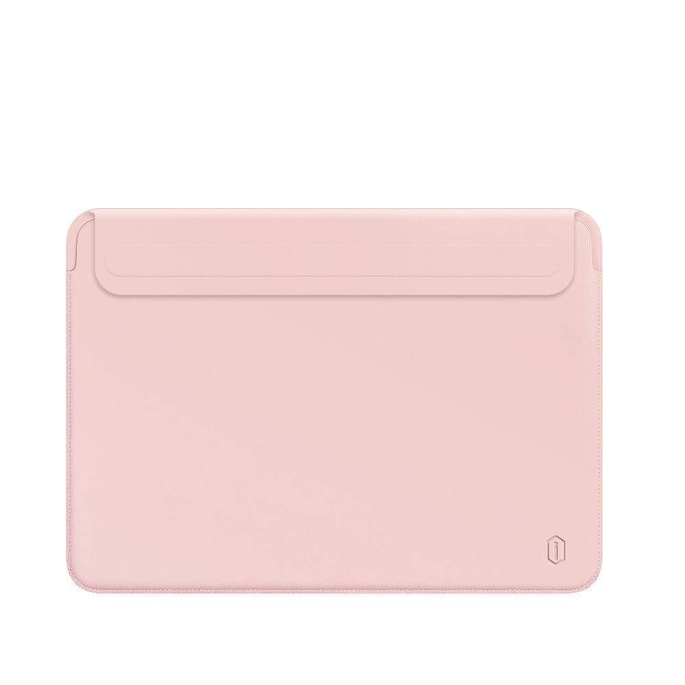 Laptop Bag PU Leather Case for MacBook, iPad, Tablet