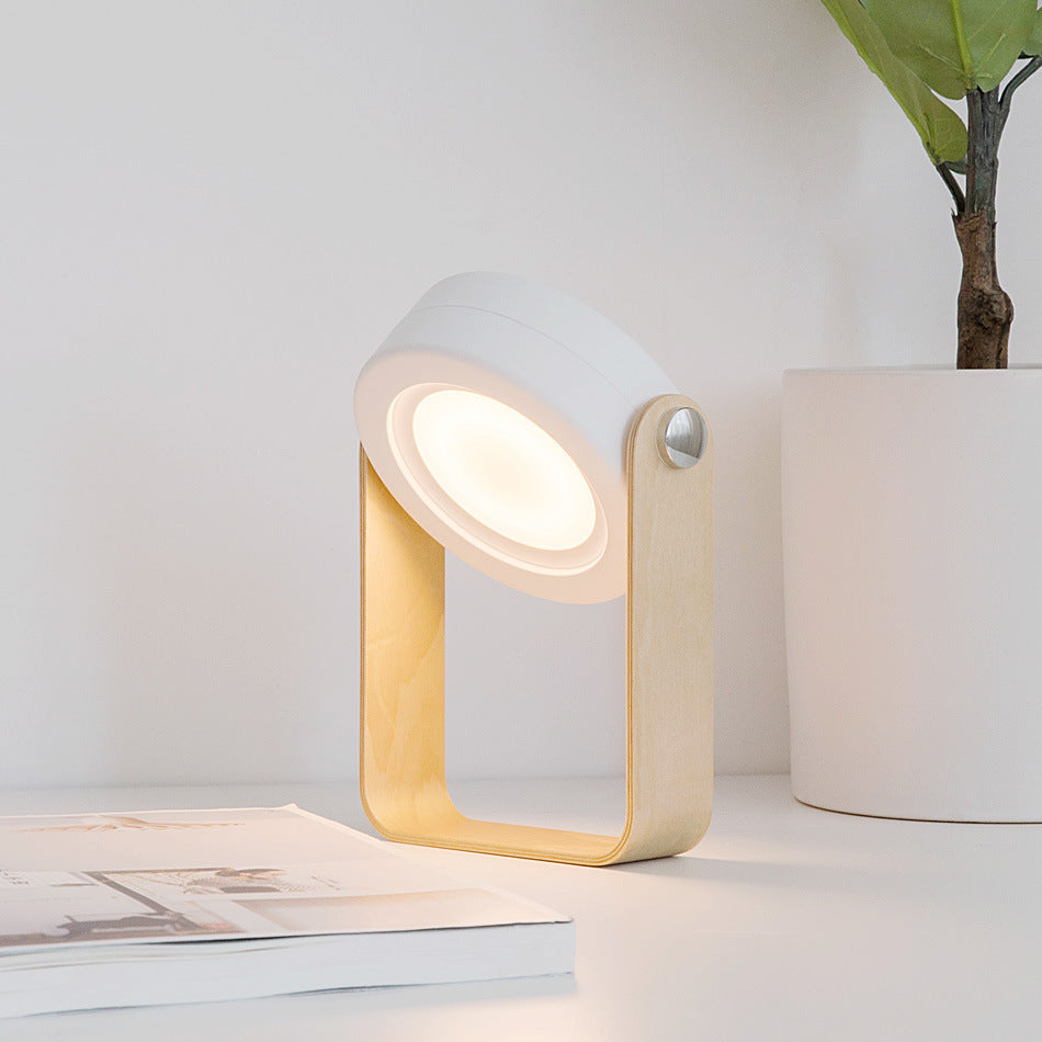 Foldable Touch LED Night Light, USB Rechargeable, 3 Brightness Levels
