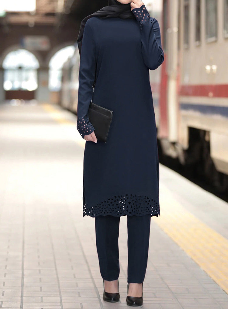 Women's Two-Piece Abaya Suit