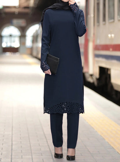 Women's Two-Piece Abaya Suit