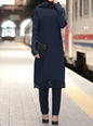 Women's Two-Piece Abaya Suit