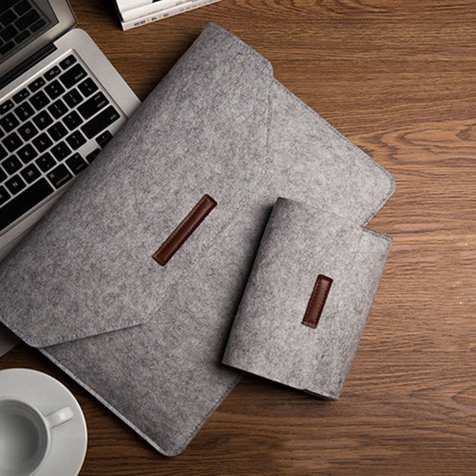 Multi-Function Plush Laptop Bag - Waterproof, Anti-Theft & Shockproof