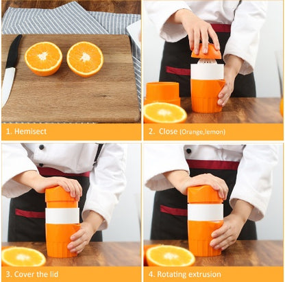 Portable Juicer Machine - Manual, Lightweight & Easy to Clean