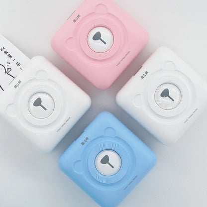 Mini Thermal Printer - Rechargeable, Portable & Multi-Paper Compatible