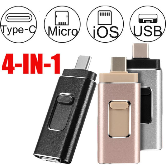 USB Flash Drive - iPhone Compatible & Portable