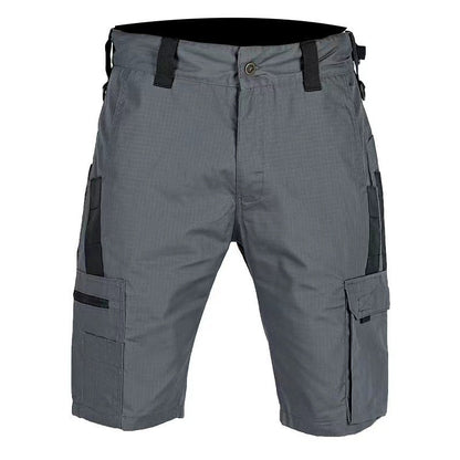 Beetle Elastic Waist Multifunctional Camouflage Shorts