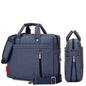 Nylon Business Backpack with Multiple Compartments and Adjustable Shoulder Strap