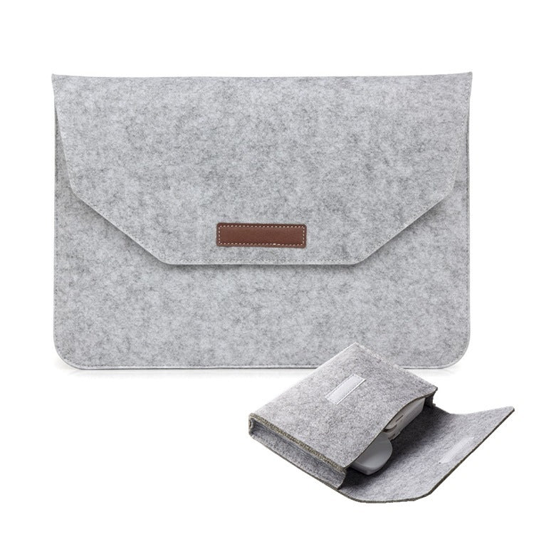 Multi-Function Plush Laptop Bag - Waterproof, Anti-Theft & Shockproof