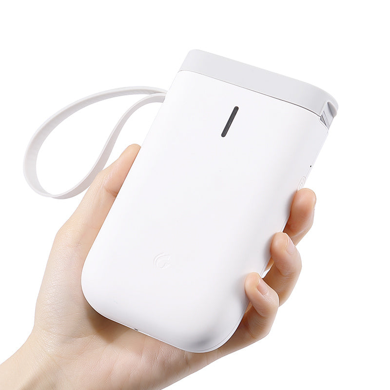 Portable Bluetooth Thermal Label Printer – Rechargeable, High-Resolution 203 DPI, Multi-Language Support