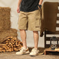 Loose Cargo Male Multi-pocket Trousers