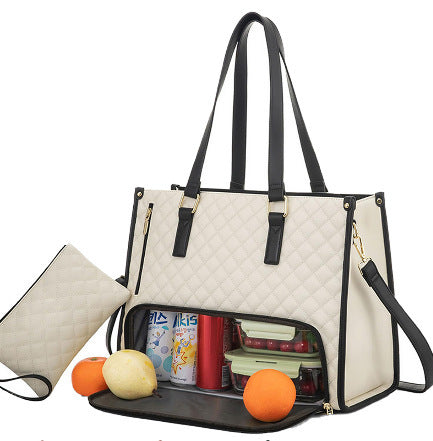 Stylish Insulated Lunch Bag – Multiple Colors & Soft Design
