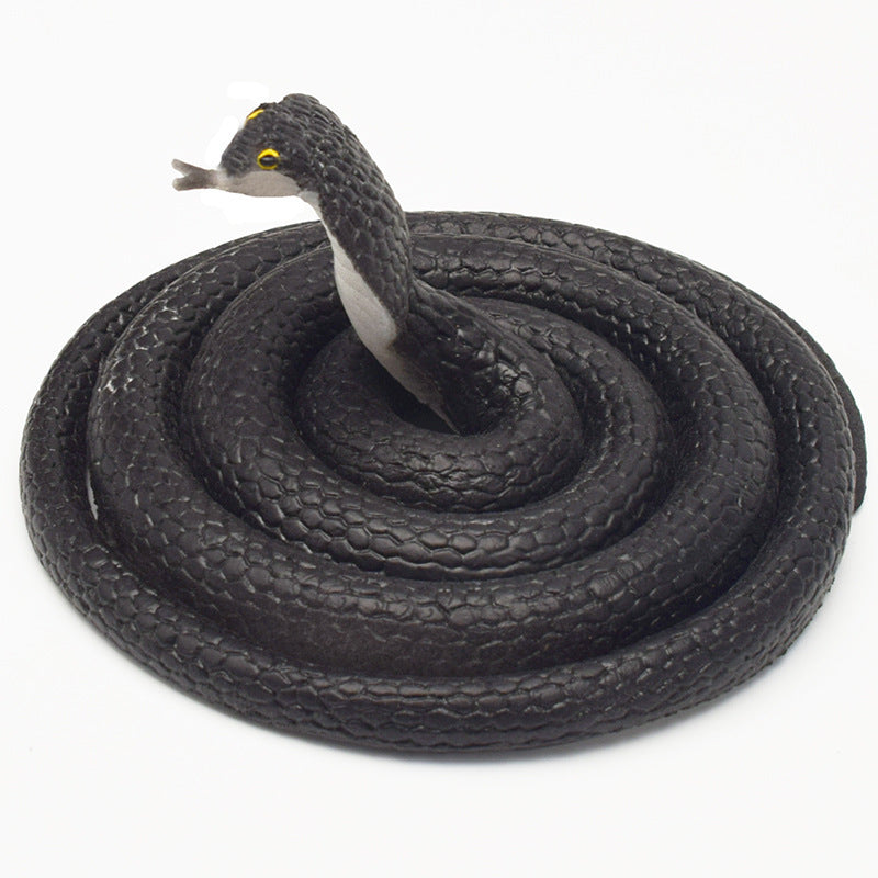 80cm Soft Rubber Simulation Snake Toy