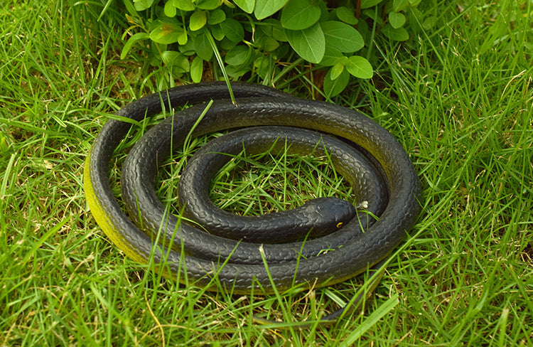 80cm Soft Rubber Simulation Snake Toy