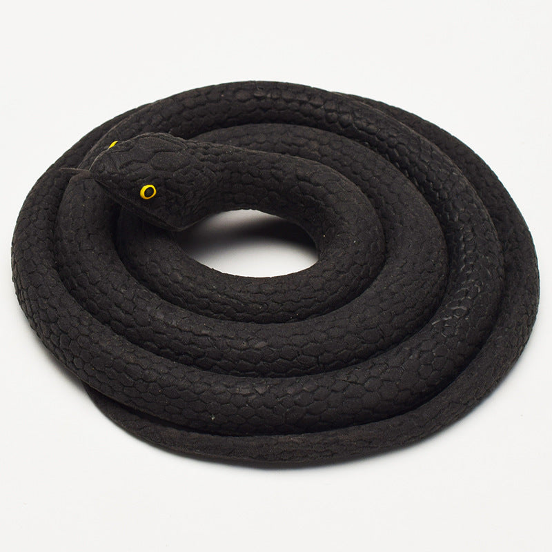 80cm Soft Rubber Simulation Snake Toy