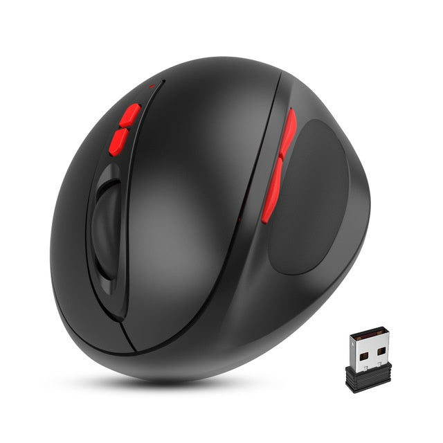 Ergonomic Wireless Mouse - Prevents Hand Fatigue & Carpal Tunnel