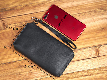 Men's Leather Top Leather Handbag