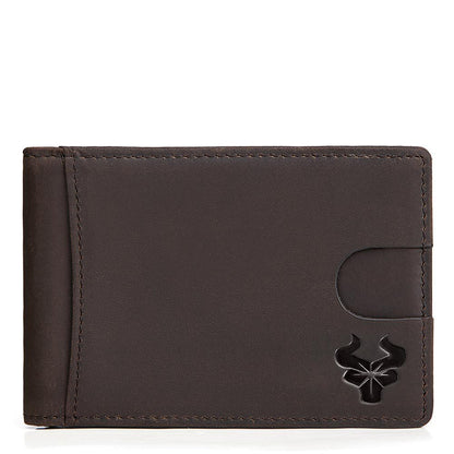 Men's Dollar Clip RFID Antimagnetic Card Holder Multifunctional Wallet Card Holder Fashion Wallet