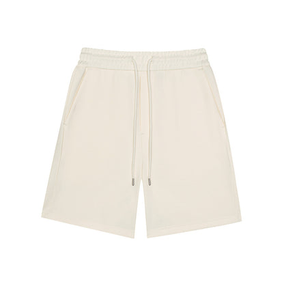 Air Layer Knitted Japanese Sports Drawstring Leisure Shorts