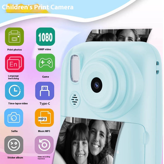 Children's Toy Digital Camera Photo HD Printable Camera