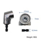 Magnetic Screwdriver Connector Adapter – Zinc Alloy, Quick Connect for Electric Drills & Wrenches