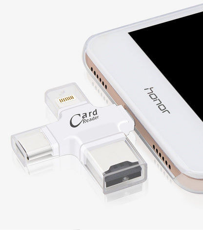 Cross Card Reader - USB 2.0, Fast & Compact