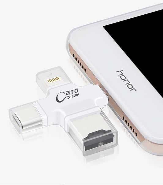 Cross Card Reader - USB 2.0, Fast & Compact