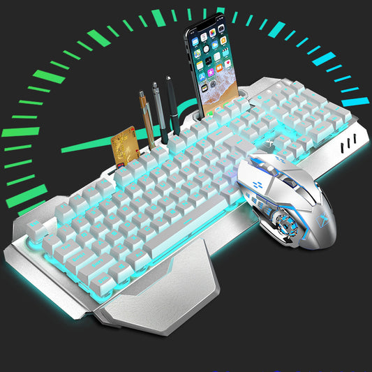 Wireless Keyboard and Mouse Set - USB Connection