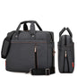 Nylon Business Backpack with Multiple Compartments and Adjustable Shoulder Strap