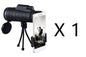 40x60 Monocular Telescope with Tripod, Phone Clip, and Compass – BAK4 Prism, FMC Lens, Outdoor Zoom Scope
