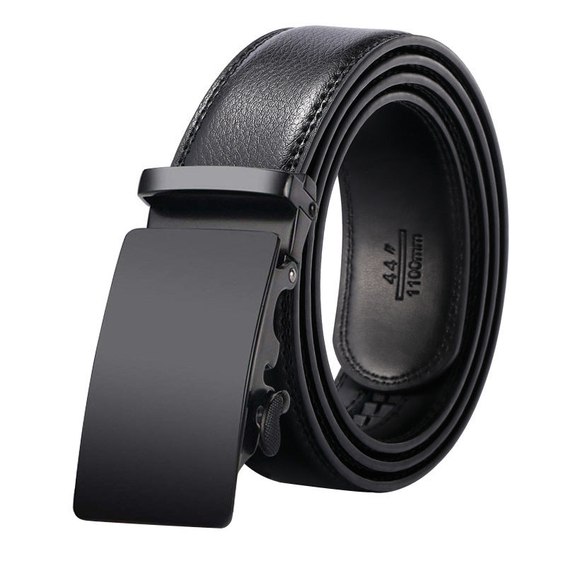 Leather Belt Men's First Layer