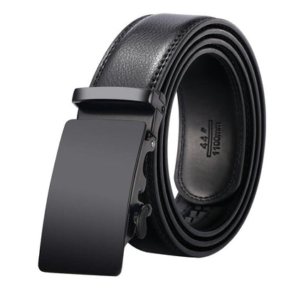 Leather Belt Men's First Layer