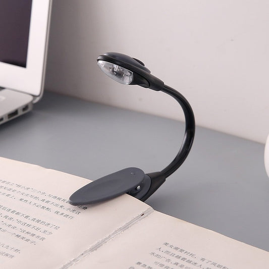 Portable LED Book Light - Clip-On, Compact & Battery Powered