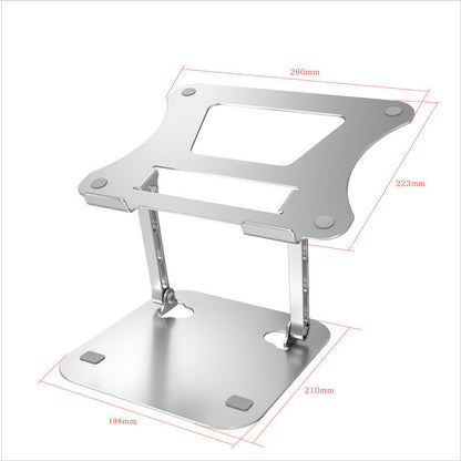 Aluminum Notebook Cooling Stand – Air Cooling Rack for Notebooks and Ultrabooks