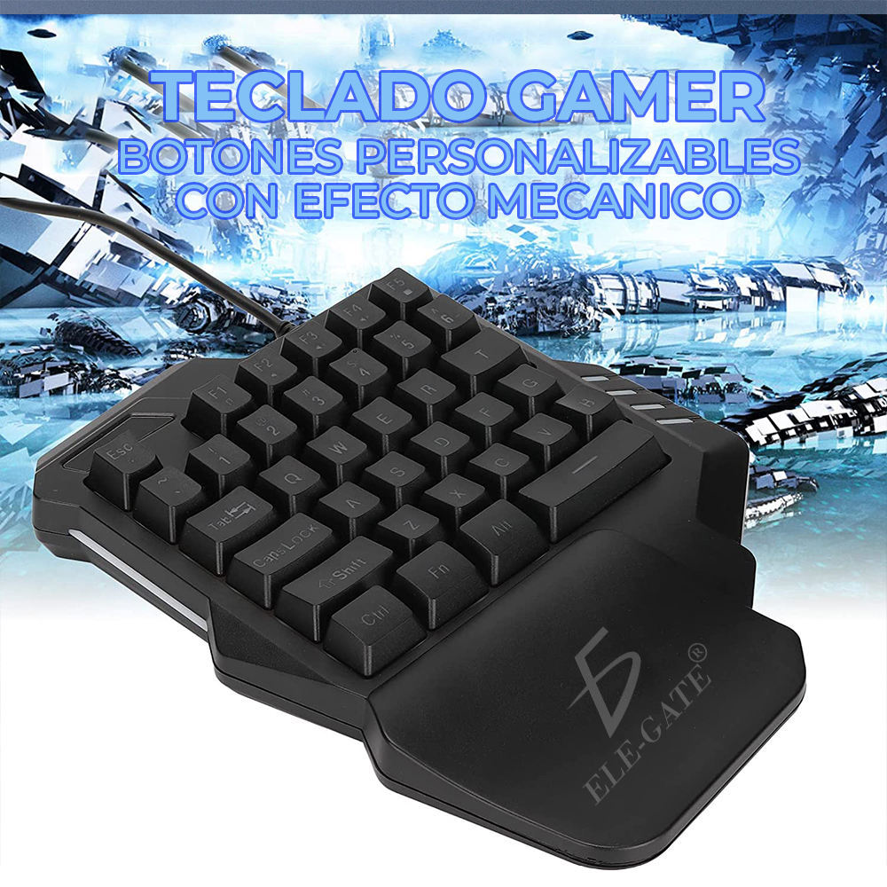 4 In 1 Bluetooth Gaming Keyboard Mouse Kit For Android Cell Phones