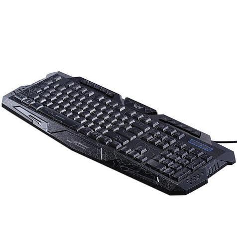 LED Backlit Gaming Keyboard - 3 Colors, Ergonomic & Waterproof