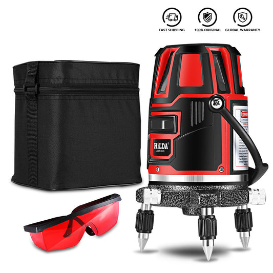 Infrared Laser Level – High Precision Rechargeable Leveling Tool with 30m Range and ±0.2mm/m Accuracy