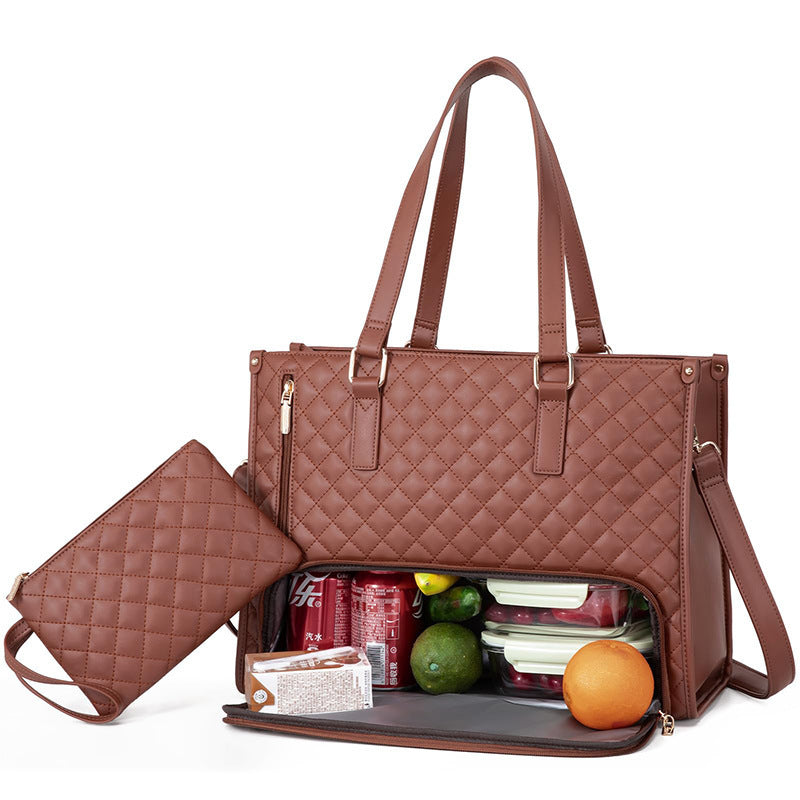 Stylish Insulated Lunch Bag – Multiple Colors & Soft Design