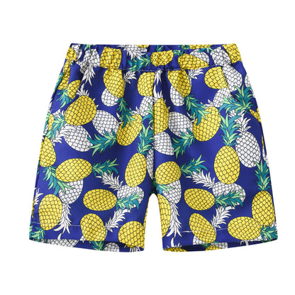 Fashion Printed Coconut Multi-color Thin Beach Pants