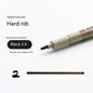 12-Piece Black Fine Line Drawing Pen Set with Assorted Tip Sizes