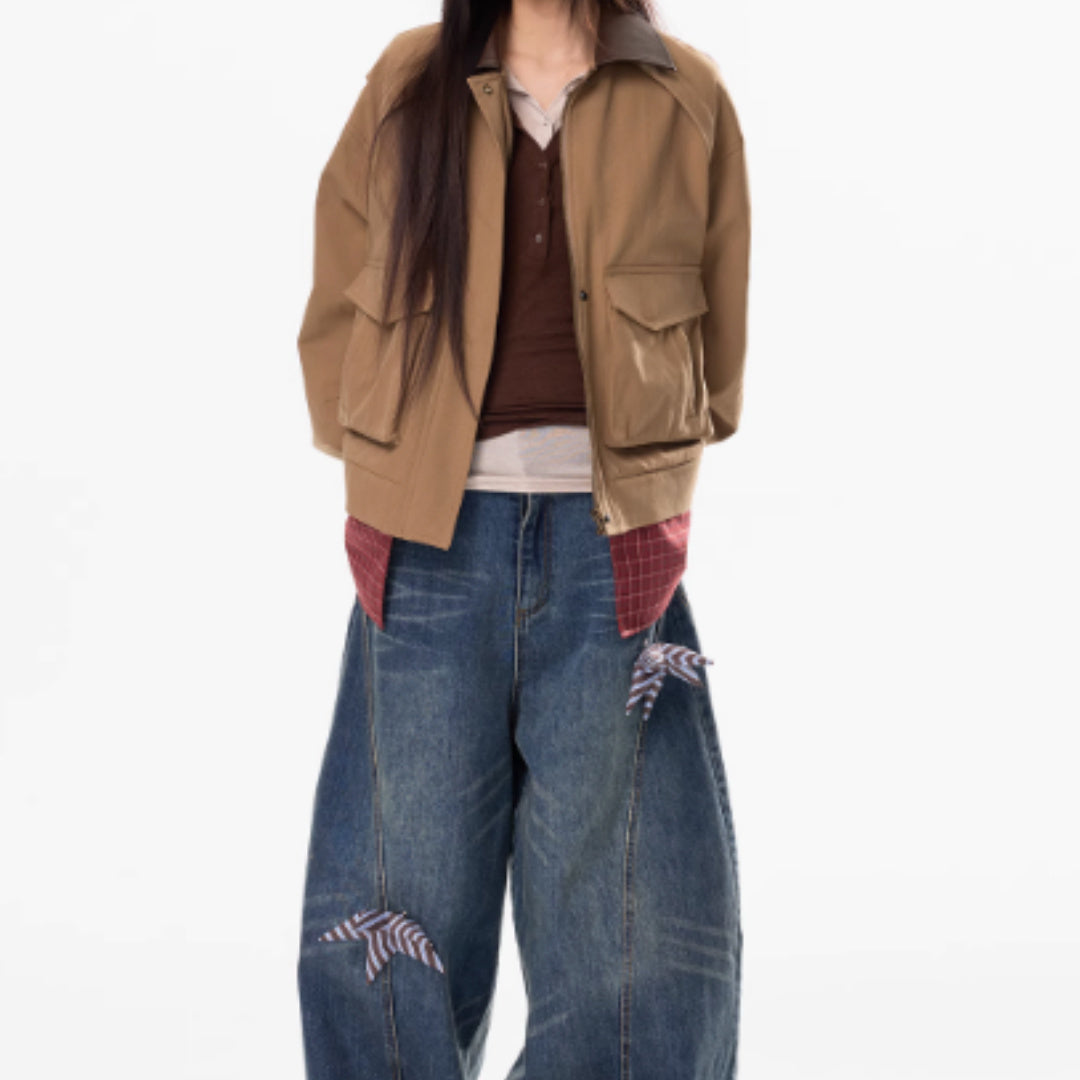 Casual High-Waist Wide Leg Pants