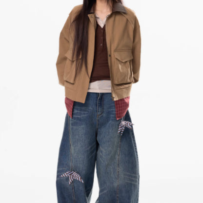 Casual High-Waist Wide Leg Pants