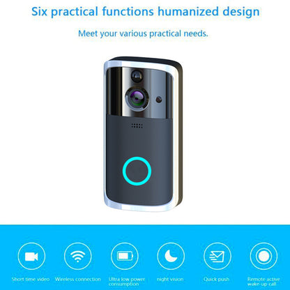 Smart Video Doorbell - Wireless, HD & Two-Way Audio
