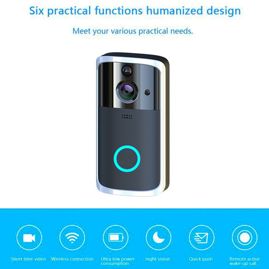 Smart Video Doorbell - Wireless, HD & Two-Way Audio