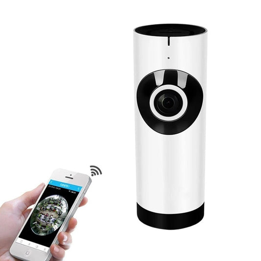 720P WiFi Baby Monitor, Panoramic View, Cloud & SD Storage, Plug & Play, Multi-Device Compatible
