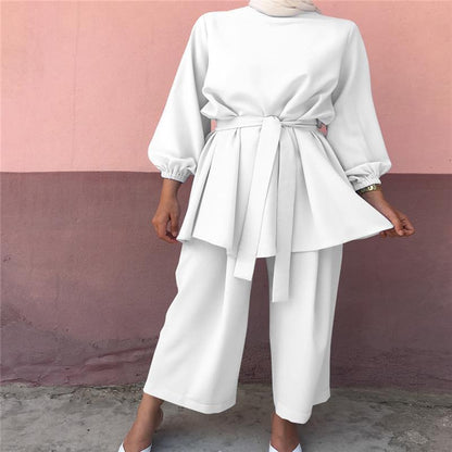 Mubarek Two-Piece Muslim Set Abaya