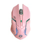 T1 Wireless Gaming Mouse – Ergonomic Design, 1600 DPI, 6 Buttons, USB Receiver, 2.4GHz Wireless, Compatible with Laptops